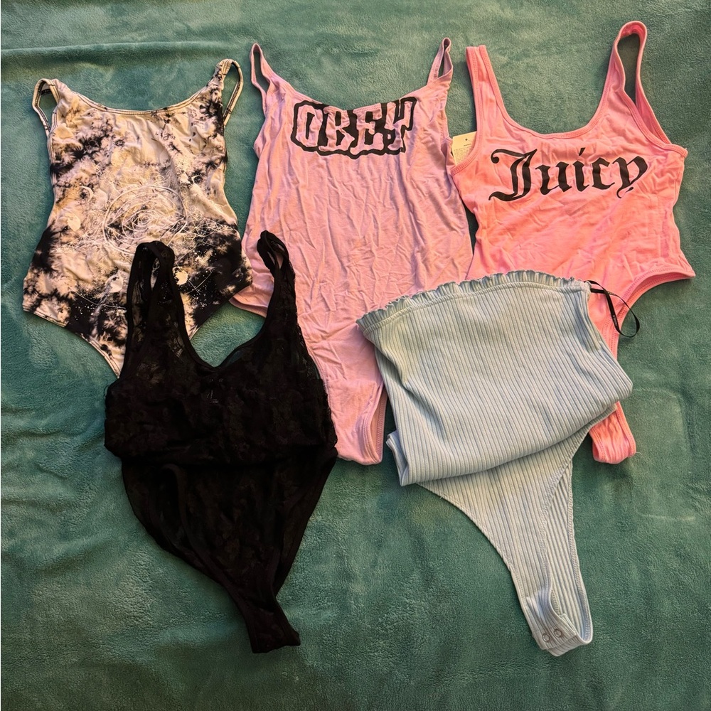 Juicy Couture Obey Fashion Nova Body Suit Bundle